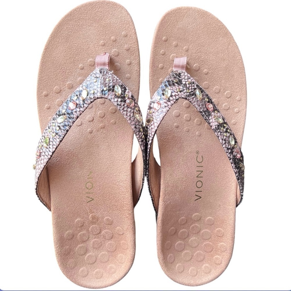 VIONIC LUCIA TOE POST SANDAL WOMEN'S size 11 - Picture 5 of 8